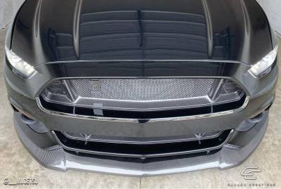 Carbon Creations - Ford Mustang CVX Carbon Creations Front Bumper Lip Body Kit 113091 - Image 3