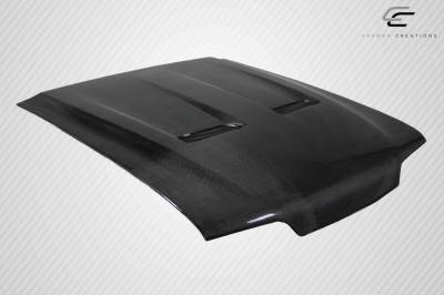 Carbon Creations - Ford Mustang Heat Extractor Carbon Fiber Creations Body Kit- Hood 113114 - Image 4
