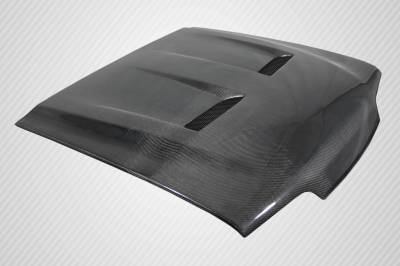 Carbon Creations - Ford Mustang Heat Extractor Carbon Fiber Creations Body Kit- Hood 113114 - Image 5