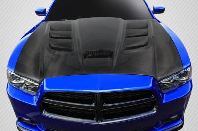Carbon Creations - Dodge Charger Viper Look DriTech Carbon Fiber Body Kit- Hood 113116 - Image 1