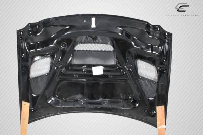 Carbon Creations - Jeep Grand Cherokee Hellcat Look DriTech Carbon Fiber Body Kit-Hood 113118 - Image 6