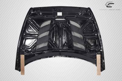Carbon Creations - 94-01 Dodge Ram Viper Look Dritech Carbon Fiber Body Kit- Hood 113120 - Image 6