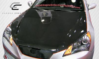 Carbon Creations - Hyundai Genesis 2DR OEM DriTech Carbon Fiber Body Kit- Hood 113126 - Image 2