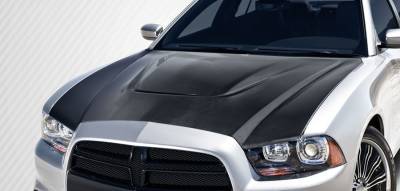 Dodge Charger SRT Look DriTech Carbon Fiber Body Kit- Hood 113132