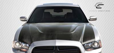 Carbon Creations - Dodge Charger SRT Look DriTech Carbon Fiber Body Kit- Hood 113132 - Image 2
