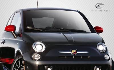 Carbon Creations - Fiat 500 OEM DriTech Carbon Fiber Body Kit- Hood 113135 - Image 2