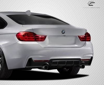 Carbon Creations - BMW 4 Series M Performance Look Carbon Fiber Rear Diffuser Body Kit 113149 - Image 2