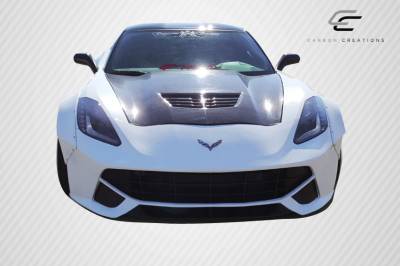 Carbon Creations - Chevrolet Corvette Z06 DriTech Carbon Fiber Body Kit- Hood 113155 - Image 3