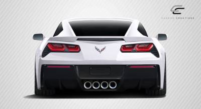 Carbon Creations - Corvette GT Concept DriTech Carbon Fiber Rear Bumper Lip Body Kit 113160 - Image 2
