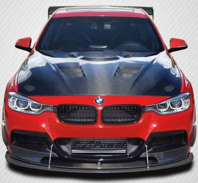 Carbon Creations - BMW 3 Series 4DR Eros Version 1 DriTech Carbon Fiber Body Kit- Hood 113172 - Image 1