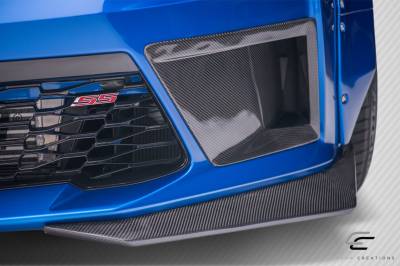 Carbon Creations - Chevy Camaro Grid DriTech Carbon Fiber Front Bumper Lip Body Kit 113176 - Image 12