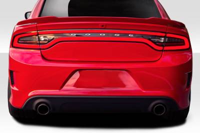Dodge Charger Hellcat Look Duraflex Rear Body Kit Bumper!!! 113221