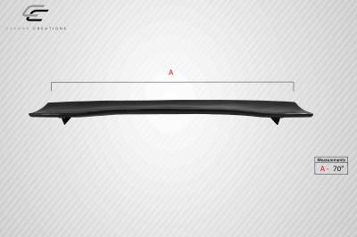 Carbon Creations - 70" Universal VRX V.1 DriTech Carbon Creations Body Kit-Wing/Spoiler! 113265 - Image 6