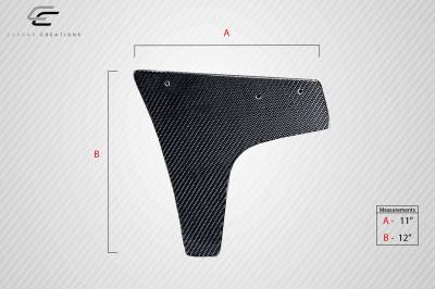 Carbon Creations - sal 70" VRX V.2Carbon Fiber Body Kit-9 Pcs Short Wing/Spoiler 113267 - Image 7