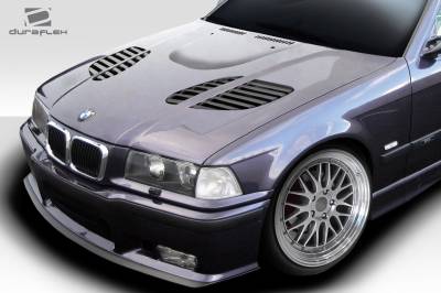 Duraflex - BMW 3 Series 4DR GTR Duraflex Body Kit- Hood 113317 - Image 2