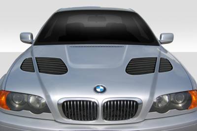 Duraflex - BMW 3 Series E46 4Dr GTR Duraflex Body Kit- Hood!!! 113319 - Image 1