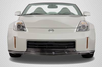 Fits Nissan 350Z MZ Carbon Fiber Front Bumper Lip Body Kit 113455