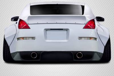 Fits Nissan 350Z RBS Carbon Fiber Rear Bumper Lip Body Kit!!! 113547