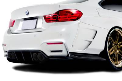 BMW 4 Series AF-1 Aero Function Rear Bumper Add On Body Kit 113588
