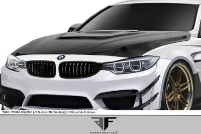 Aero Function - BMW 4 Series AF-1 Aero Function Carbon Fiber CFP Body Kit- Hood 113593 - Image 2