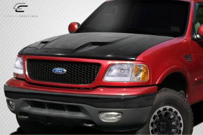 Carbon Creations - 97-03 Ford F150 CVX Version 3 Carbon Creations Body Kit- Hood!!! 113639 - Image 2