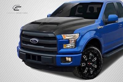 Carbon Creations - Ford F150 GT500 Carbon Creations Body Kit- Hood 113649 - Image 2