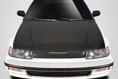 Carbon Creations - Honda Civic HB SiR Look Carbon Fiber Creations Body Kit- Hood 114971 - Image 1