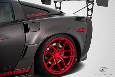 Carbon Creations - Chevrolet Corvette ZR1 Look Carbon Fiber Creations Fender Flares!!! 113784 - Image 8