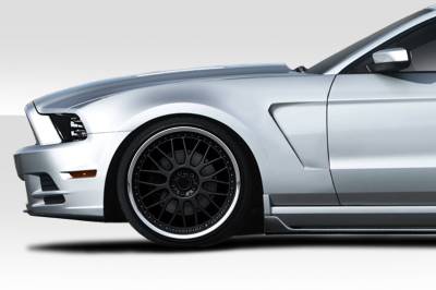 Duraflex - Ford Mustang GT350 V2 Look Duraflex Body Kit- Front Fenders 115036 - Image 7