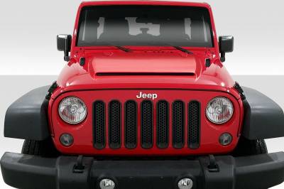 Jeep Wrangler Rage Duraflex Body Kit- Hood 113887