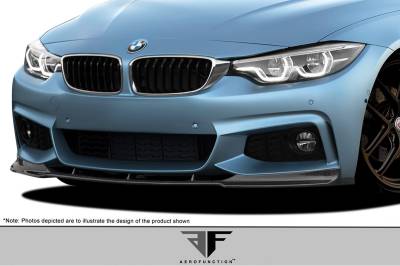 Aero Function - BMW 4 Series AF-1 Aero Function Front Bumper Lip Body Kit 115061 - Image 2