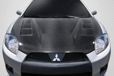 Carbon Creations - Mitsubishi Eclipse Magneto Carbon Fiber Creations Body Kit- Hood 115130 - Image 1