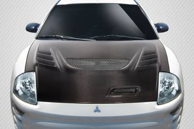 Mitsubishi Eclipse Evo GT Carbon Fiber Creations Body Kit- Hood 115135