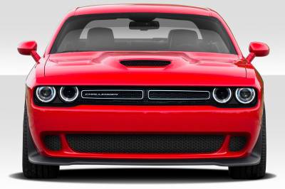 Dodge Challenger Hellcat Look Duraflex Front Bumper Lip Body Kit!!! 113985