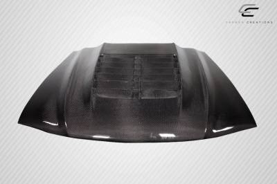 Carbon Creations - Ford Mustang GT500 V2 Carbon Fiber Creations Body Kit- Hood 115190 - Image 2