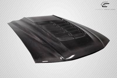 Carbon Creations - Ford Mustang GT500 V2 Carbon Fiber Creations Body Kit- Hood 115190 - Image 4