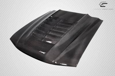 Carbon Creations - Ford Mustang GT500 V2 Carbon Fiber Creations Body Kit- Hood 115190 - Image 5
