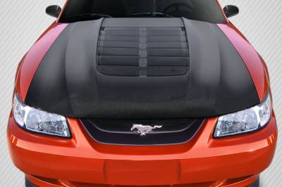 Carbon Creations - Ford Mustang GT500 V2 Carbon Fiber Body Kit- Hood 115192 - Image 1