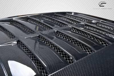 Carbon Creations - Ford Mustang GT500 V2 Carbon Fiber Body Kit- Hood 115192 - Image 6