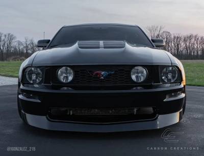 Carbon Creations - Ford Mustang GT500 V2 Carbon Fiber Creations Body Kit- Hood 115194 - Image 2