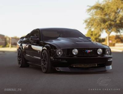 Carbon Creations - Ford Mustang GT500 V2 Carbon Fiber Creations Body Kit- Hood 115194 - Image 3