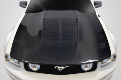 Carbon Creations - Ford Mustang GT500 V2 Carbon Fiber Creations Body Kit- Hood 115194 - Image 5