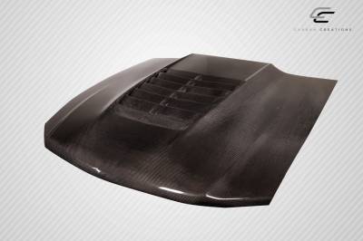 Carbon Creations - Ford Mustang GT500 V2 Carbon Fiber Creations Body Kit- Hood 115196 - Image 4