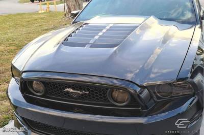 Carbon Creations - Ford Mustang GT500 V2 Carbon Fiber Creations Body Kit- Hood!!! 115198 - Image 4