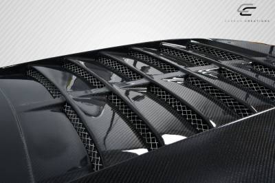 Carbon Creations - Ford Mustang GT500 V2 Carbon Fiber Creations Body Kit- Hood!!! 115198 - Image 8