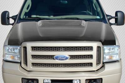 Ford Super Duty Raptor Look Carbon Fiber Creations Body Kit- Hood 114069