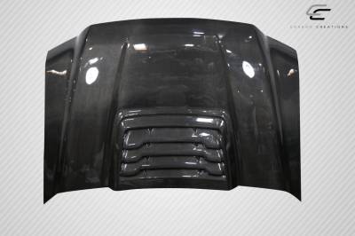 Carbon Creations - Ford Super Duty Raptor Look Carbon Fiber Creations Body Kit- Hood 114069 - Image 3