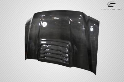 Carbon Creations - Ford Super Duty Raptor Look Carbon Fiber Creations Body Kit- Hood 114069 - Image 4