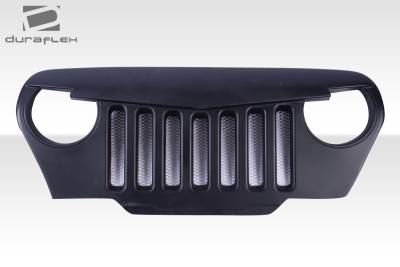 Duraflex - Jeep Wrangler Predator Duraflex Grill/Grille 115252 - Image 2