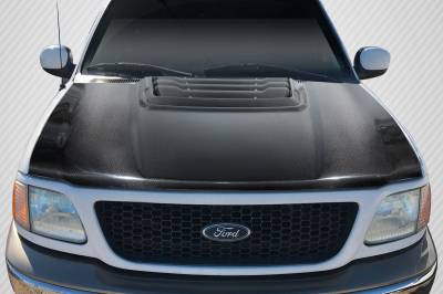 Ford F150 Raptor Look Carbon Fiber Creations Body Kit- Hood 114127